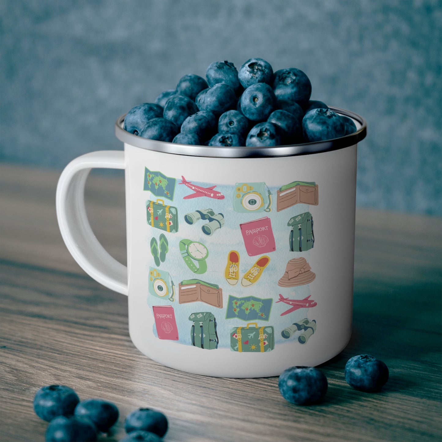 Enamel Mug - Travel