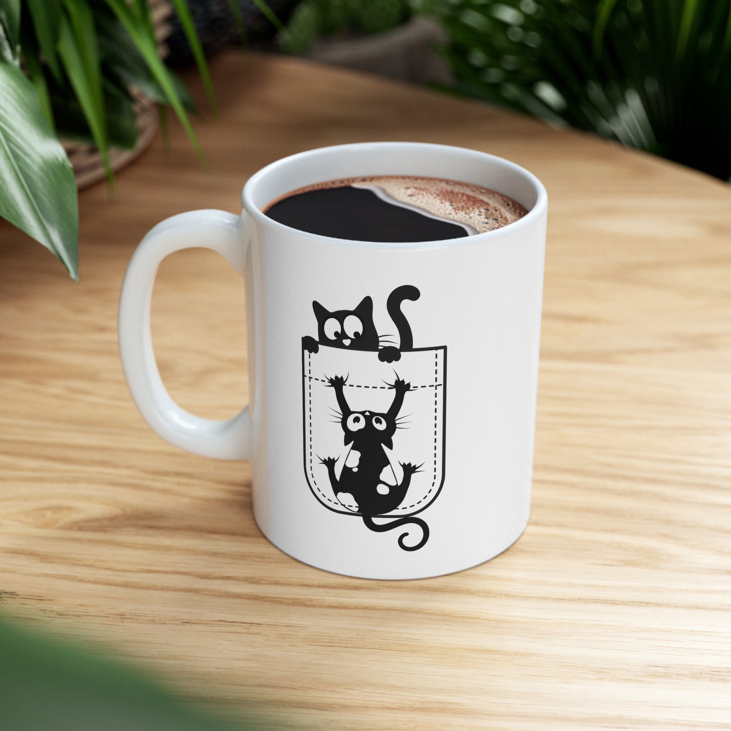Mug - Cat falling