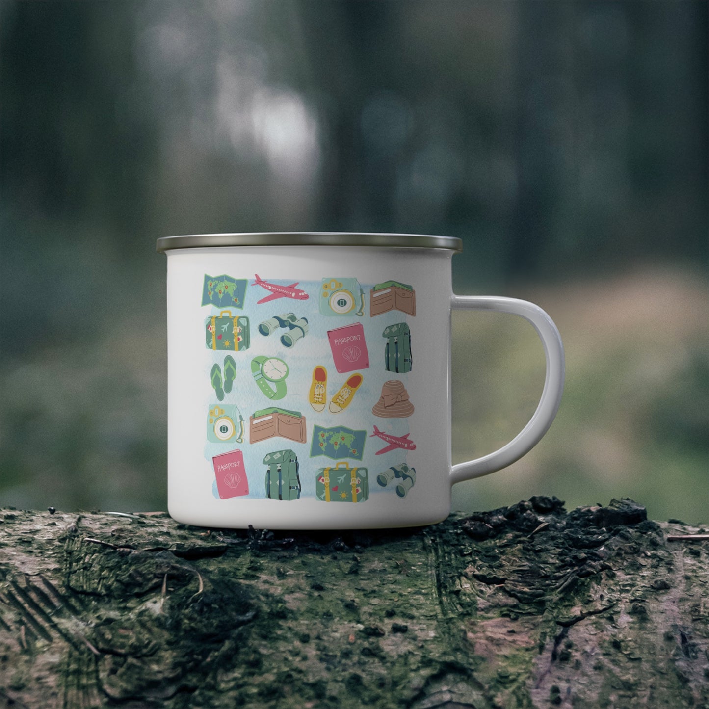 Enamel Mug - Travel