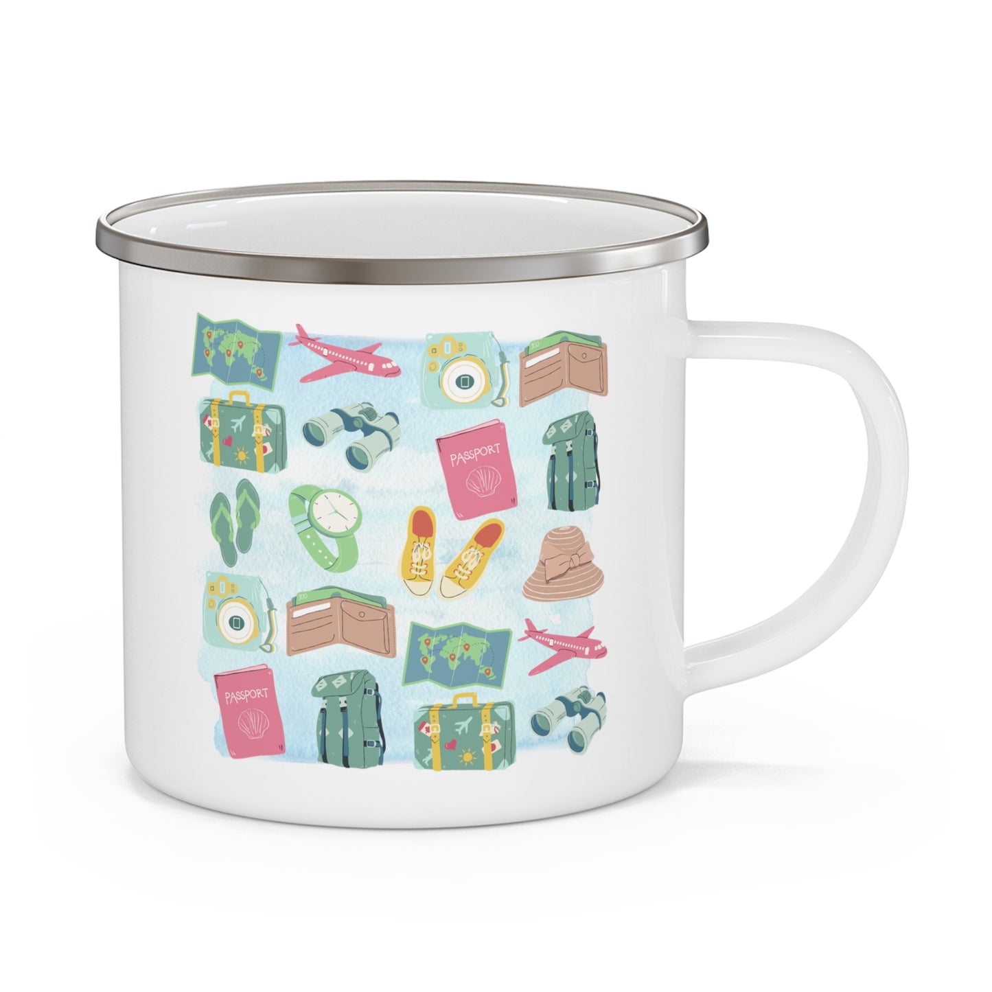 Enamel Mug - Travel