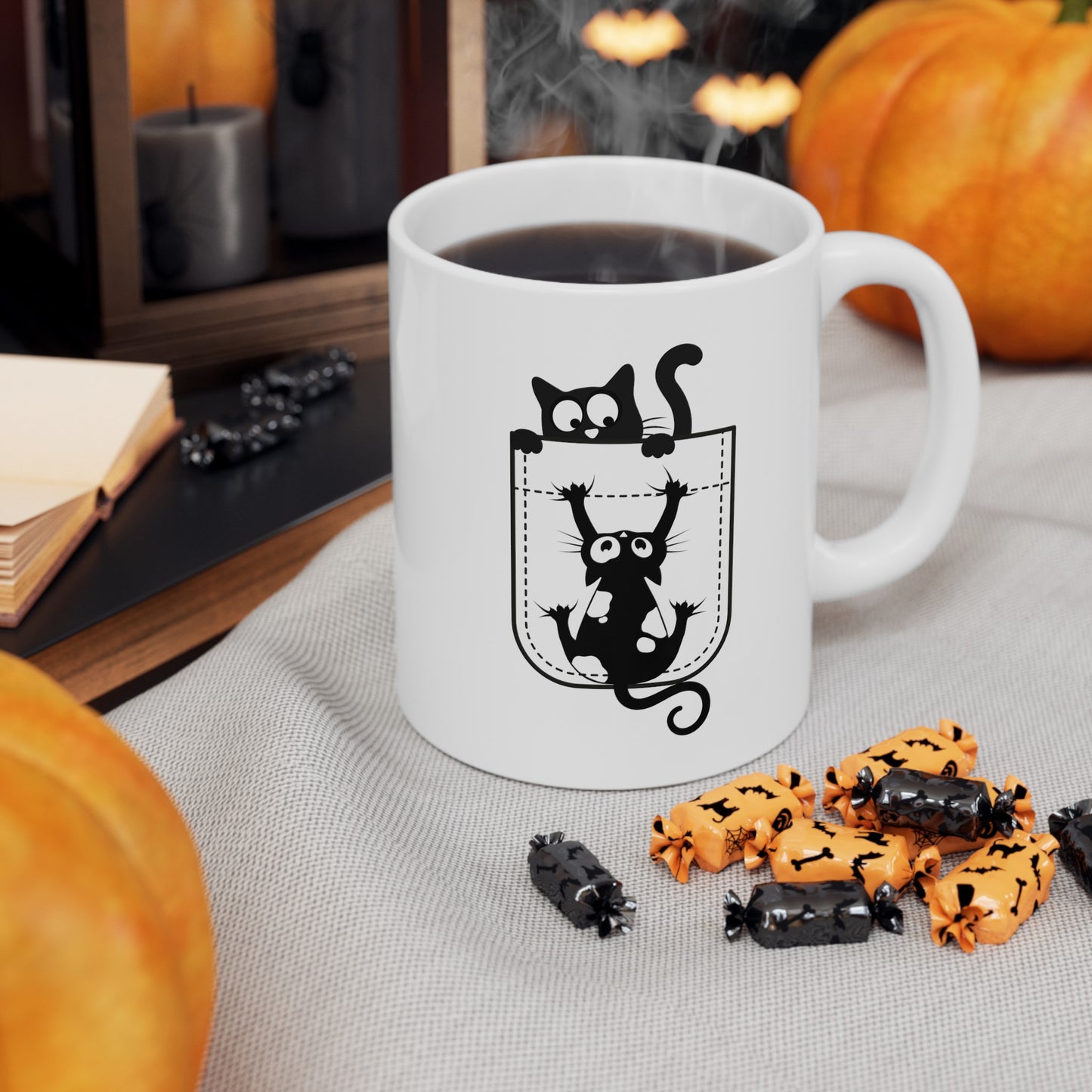 Mug - Cat falling