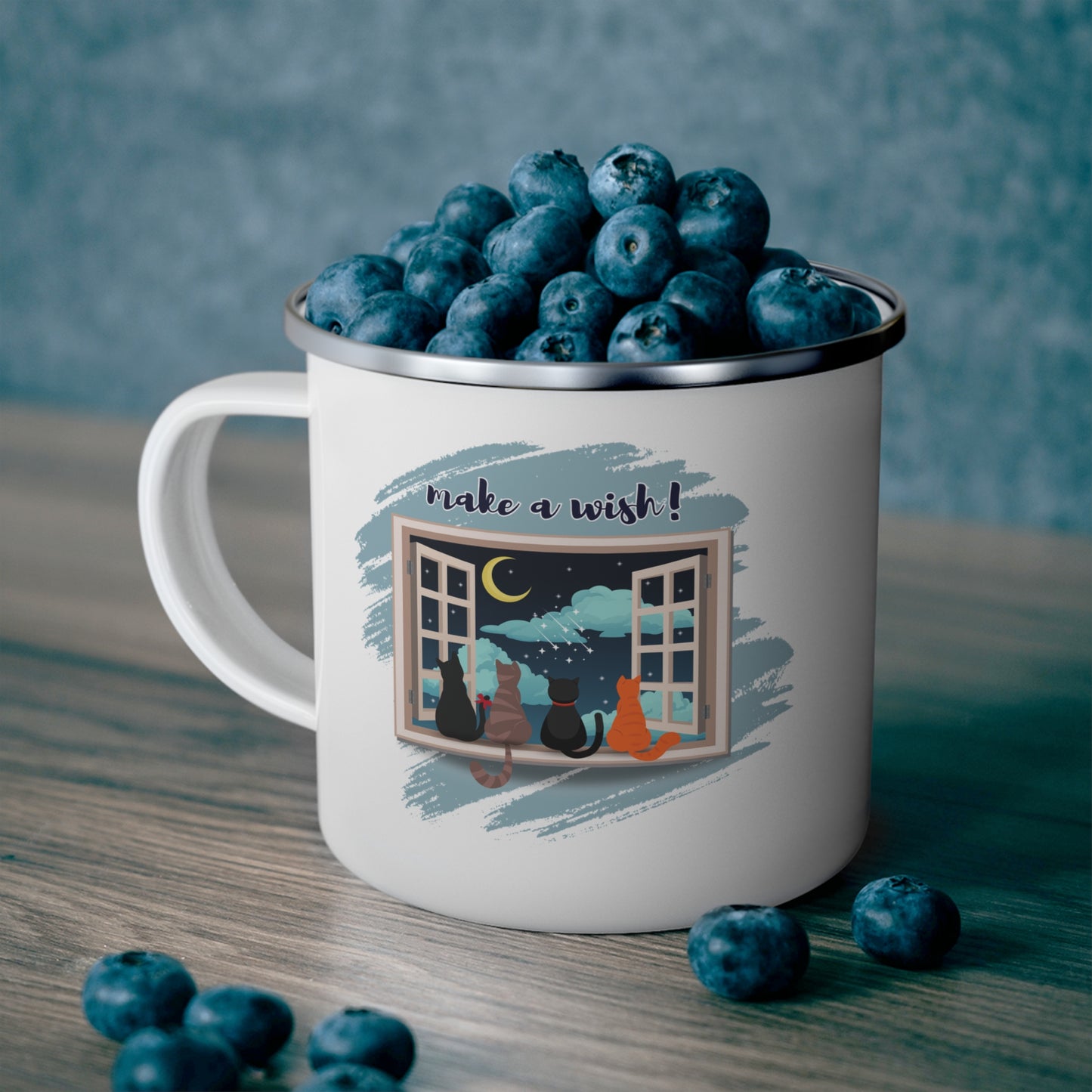 Enamel Mug - Make A Wish