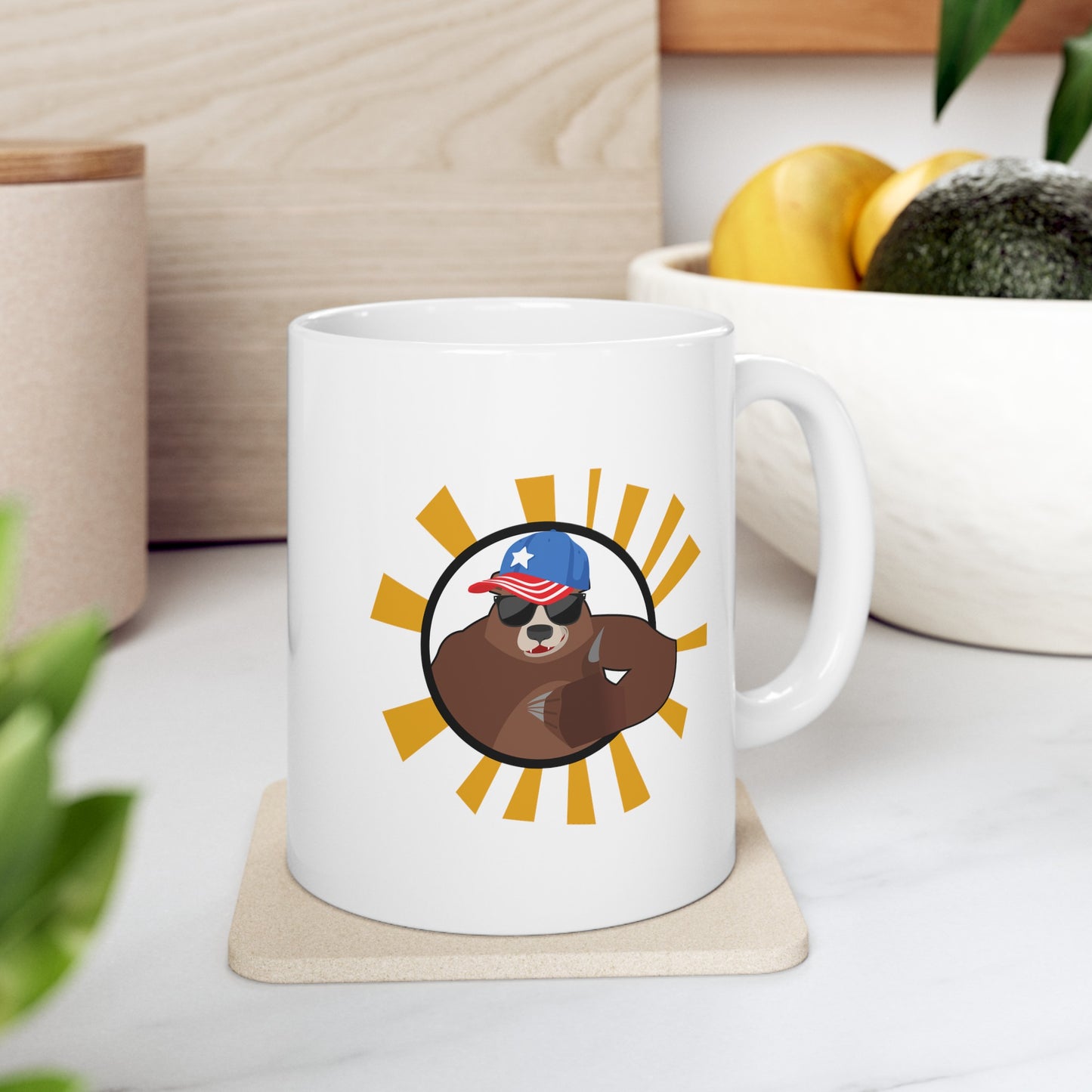 Mug - Cool Looking Bear