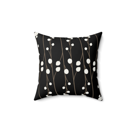 Square Pillow - Flower Pattern