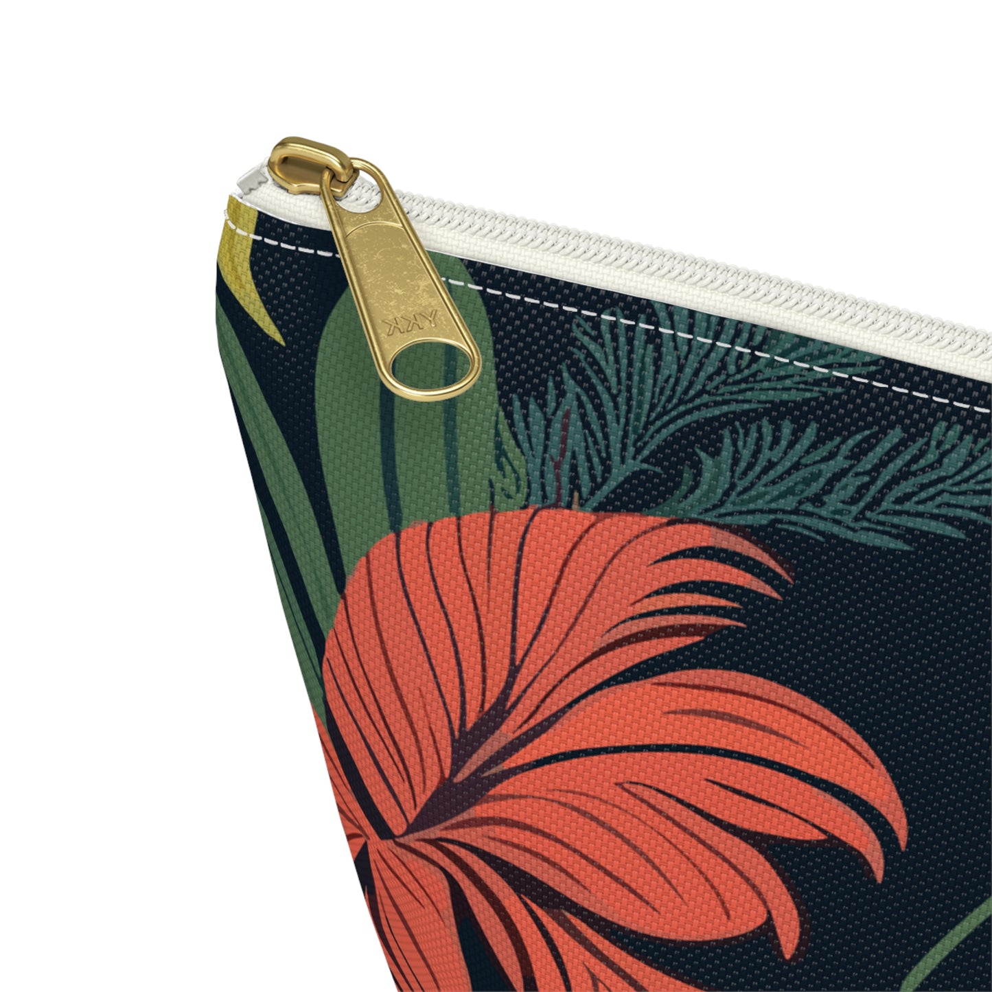 Accessory Pouch - Leaves Pattern