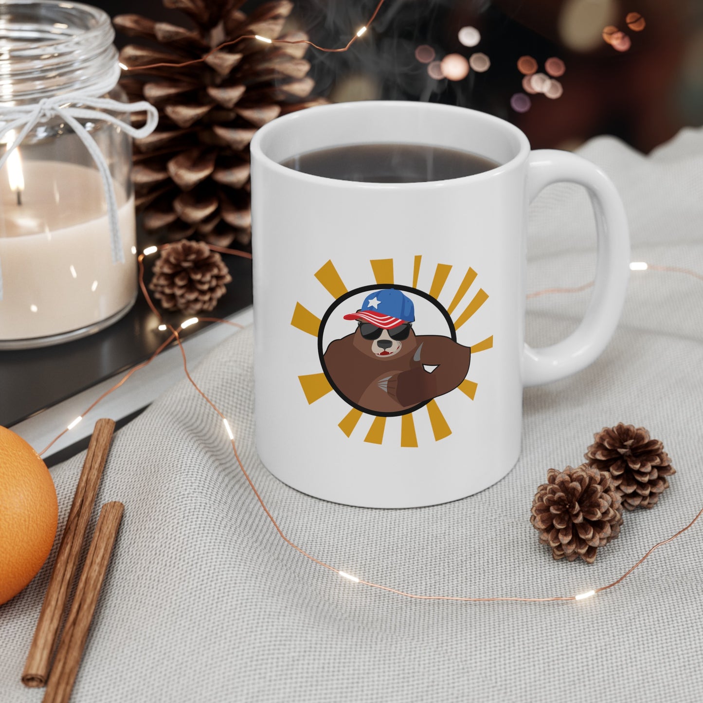 Mug - Cool Looking Bear