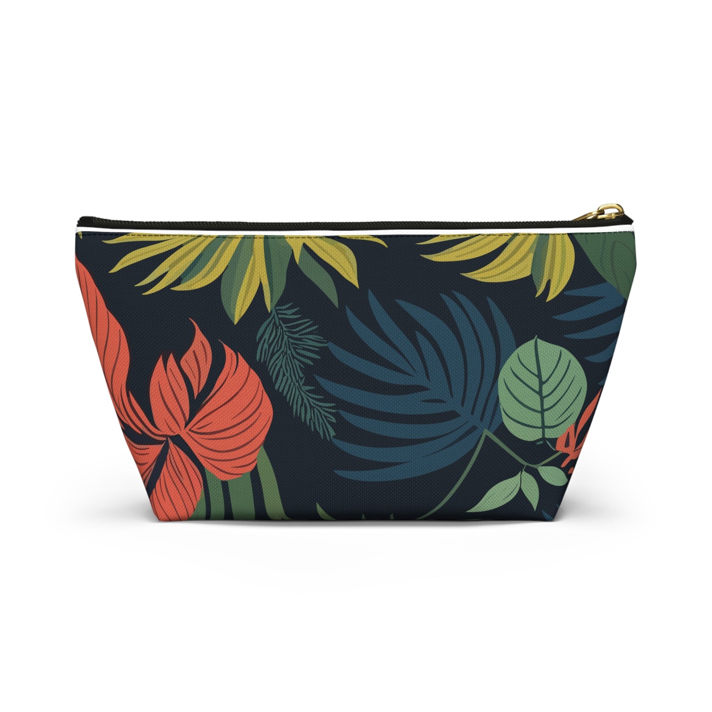 Accessory Pouch - Leaves Pattern