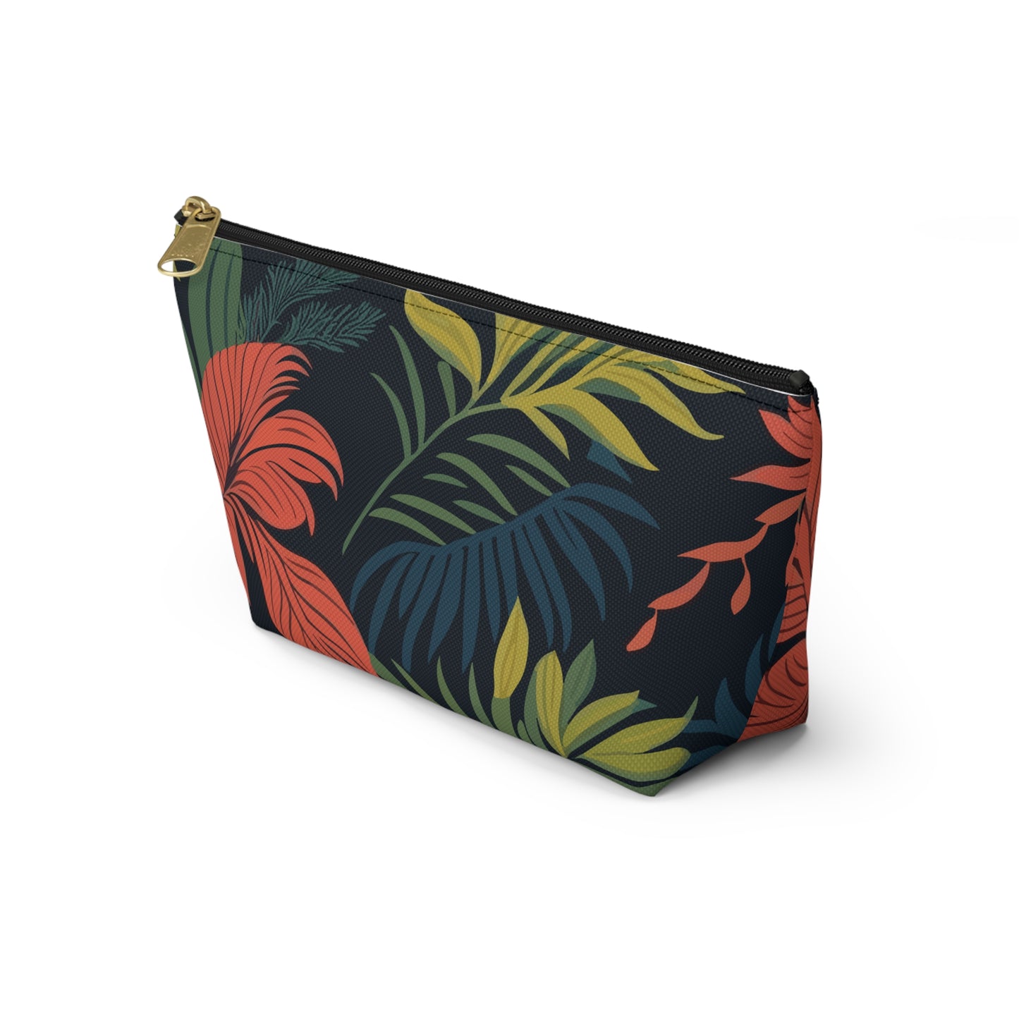 Accessory Pouch - Leaves Pattern
