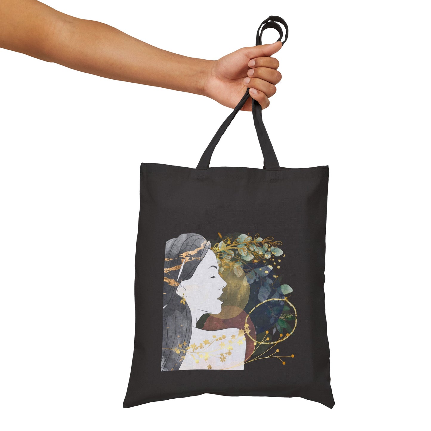 Tote Bag - Woman Side Face