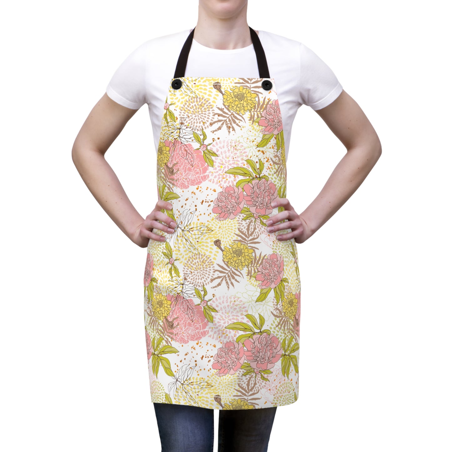 Apron - Flower Pattern