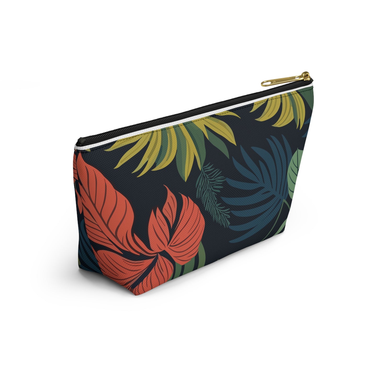 Accessory Pouch - Leaves Pattern