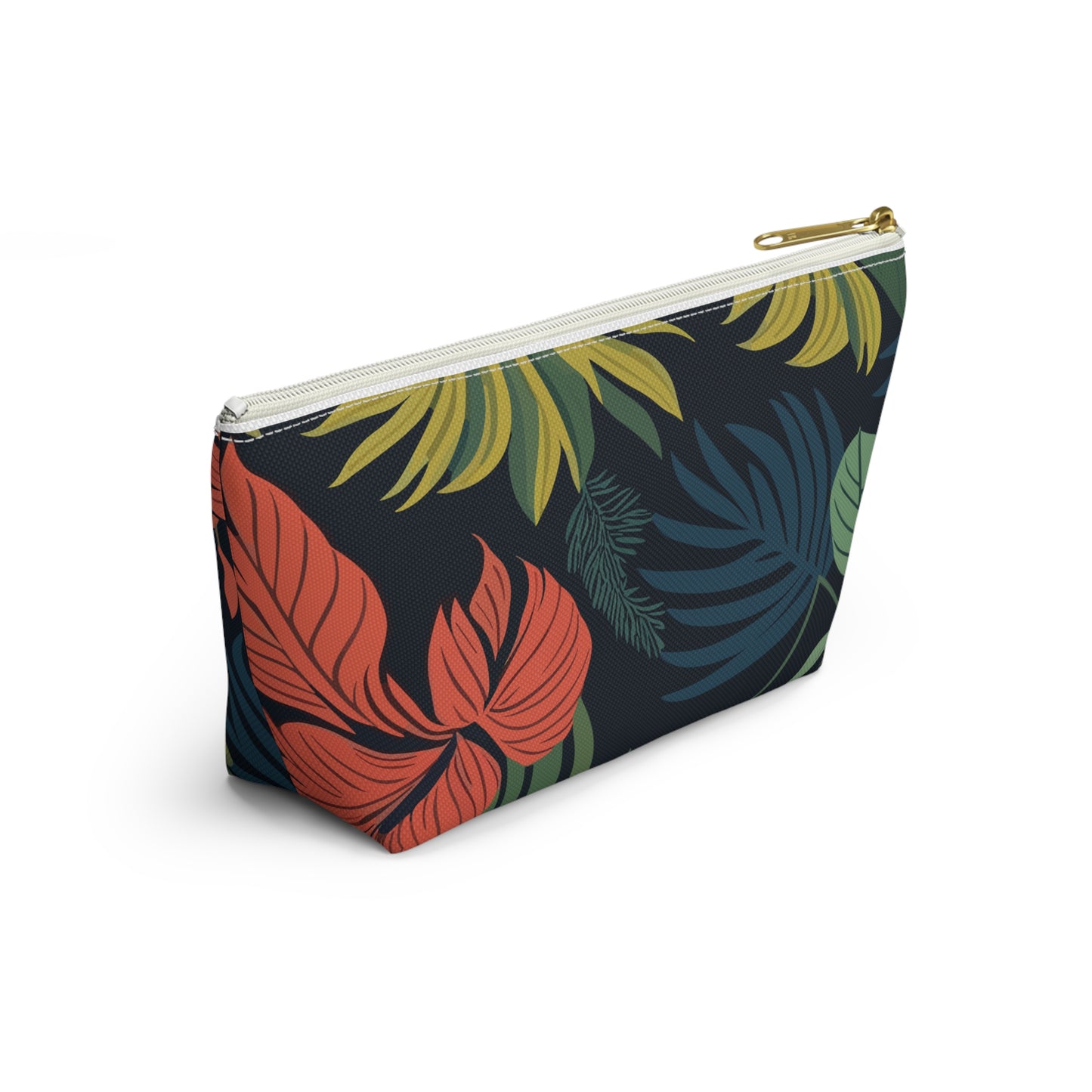 Accessory Pouch - Leaves Pattern